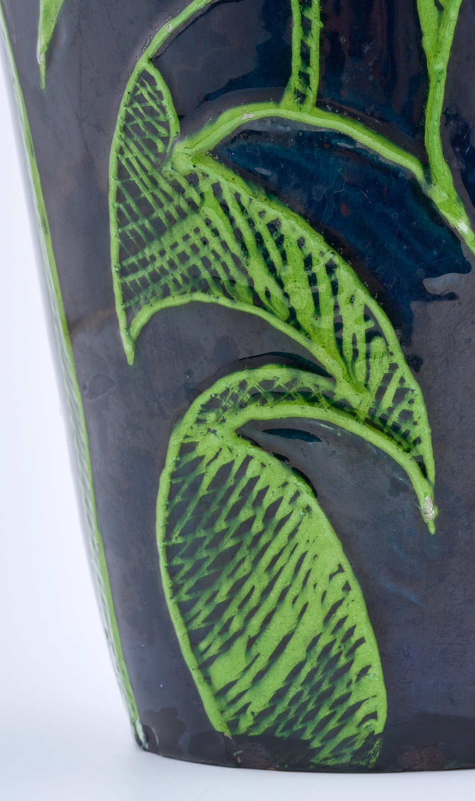 215/462: Gr. Vase i.d. Art Max Laeuger, wohl deutsch um 1930. – Bild 4