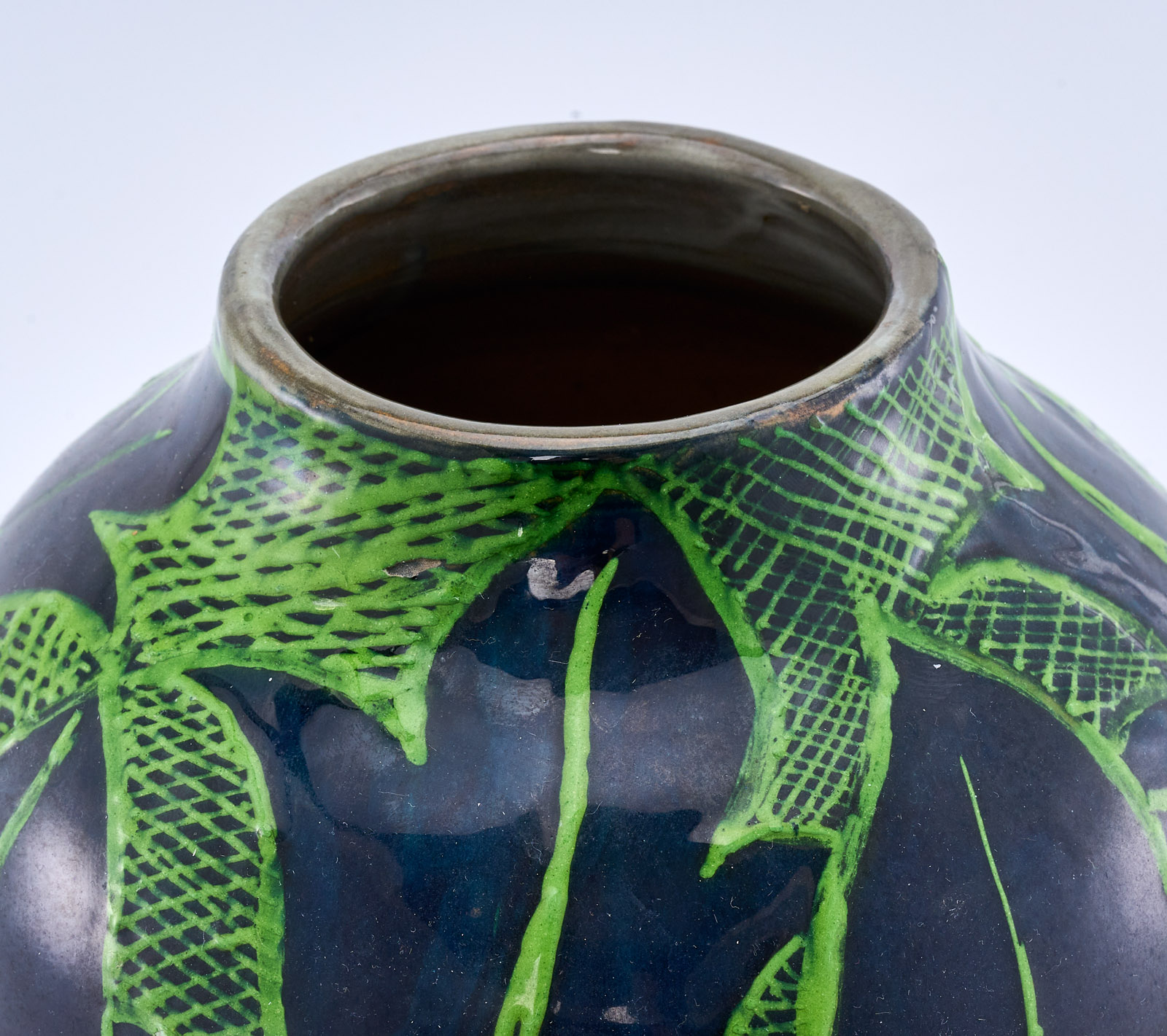 215/462: Gr. Vase i.d. Art Max Laeuger, wohl deutsch um 1930. – Bild 5