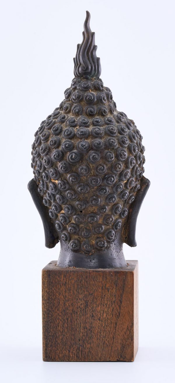 215/887 Kopf eines Buddha, Thailand wohl 19. Jh. – Bild 5