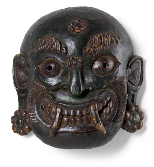 215/895 Gr. Ziermaske, Tibet wohl 18. Jh.