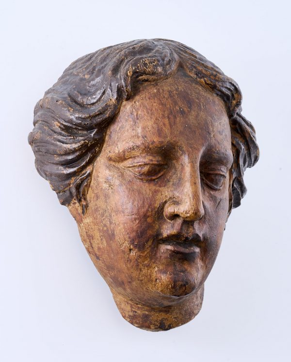 215/329 Kopf einer Assistenzfigur, Barock, 18. Jh. – Bild 5