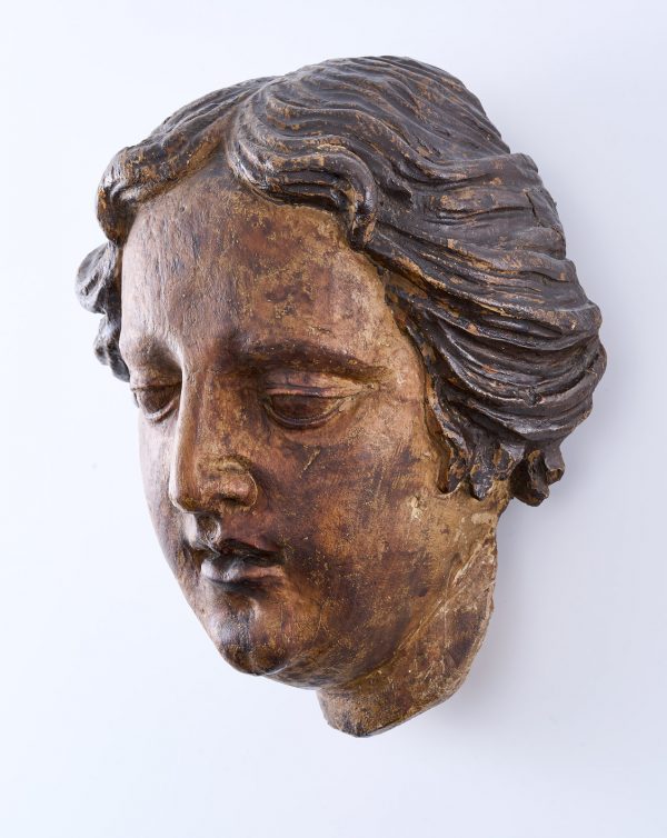 215/329 Kopf einer Assistenzfigur, Barock, 18. Jh. – Bild 4