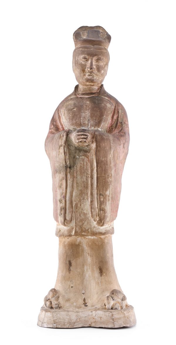 215/897 Grabwächterfigur, China wohl 18. Jh.