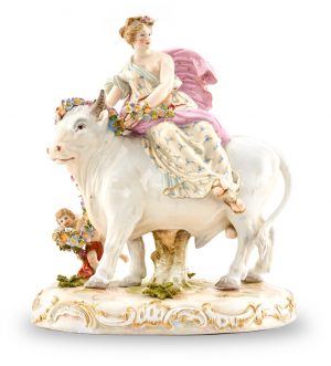 215/564: Europa auf dem Stier, Meissen um 1900