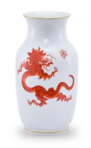 216/433 Gr. Vase, Meissen um 1940.