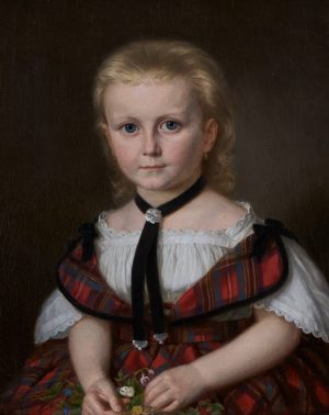 215/228 Gemälde Bildnismaler um 1840