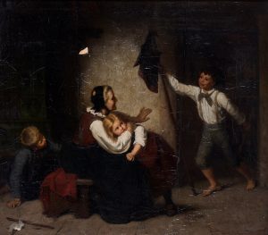 215/227 Gemälde August Ludwig