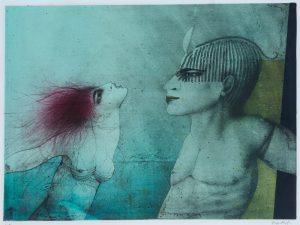 215/63 Farblithographie Paul Wunderlich