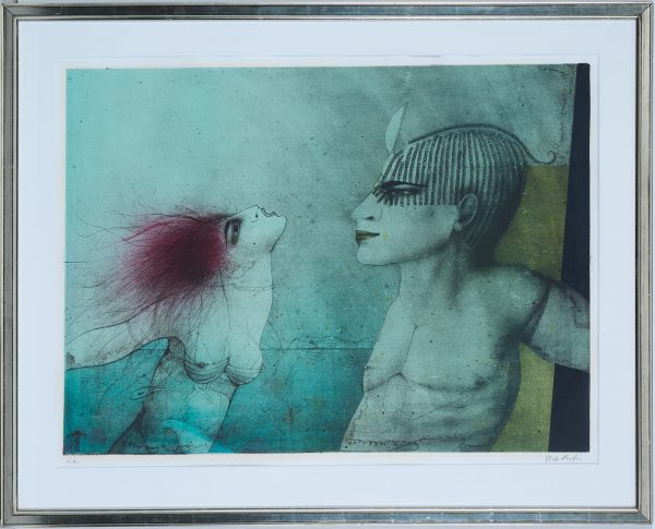 215/63 Farblithographie Paul Wunderlich – Bild 6