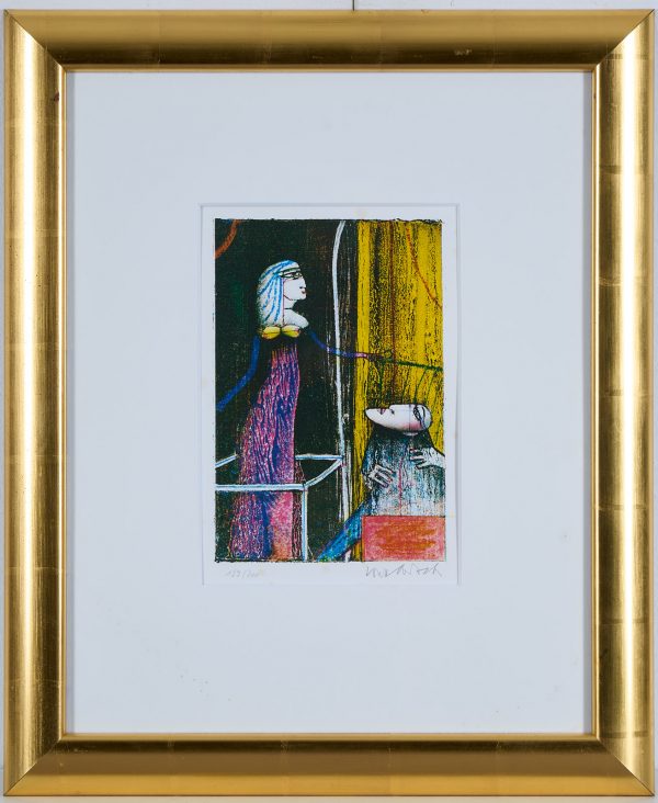 215/64 2 Farblithographien Paul Wunderlich – Bild 2