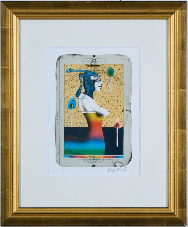 215/64 2 Farblithographien Paul Wunderlich – Bild 3
