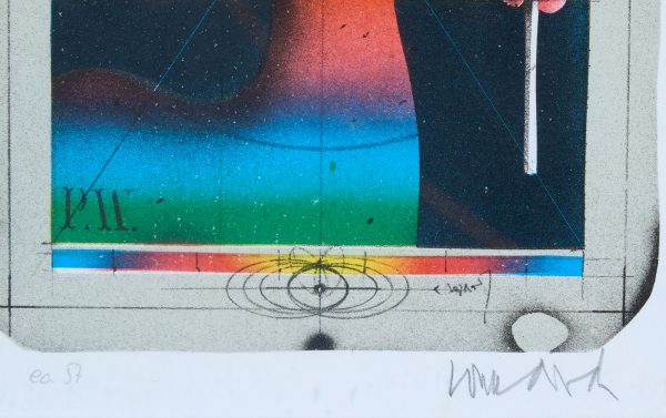 215/64 2 Farblithographien Paul Wunderlich – Bild 5