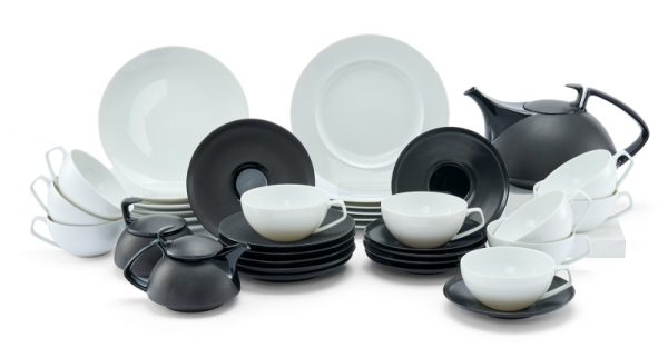 215/570: Tee-Service für mind. 6 Pers., Rosenthal 2. Hälfte 20. Jh