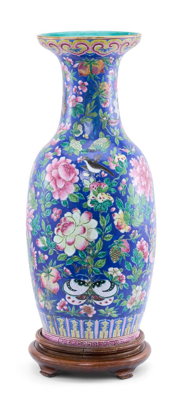 215/898 Bodenvase, China wohl 1. Hälfte 20. Jh.