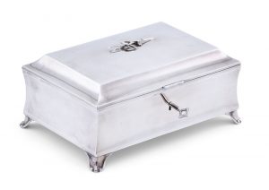 215/600: Schmuck-Schatulle, Art Deco, Wilkens um 1930