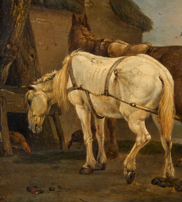 215/255 Gemälde Johann Nepomuk Giebele zugeschrieben – Bild 3