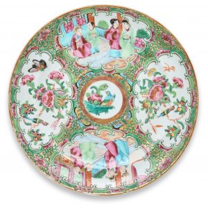 216/242 Kl. Teller, China wohl 19. Jh.