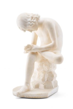 216/202 Skulptur nach antikem Vorbild: Dornauszieher, 20. Jh.