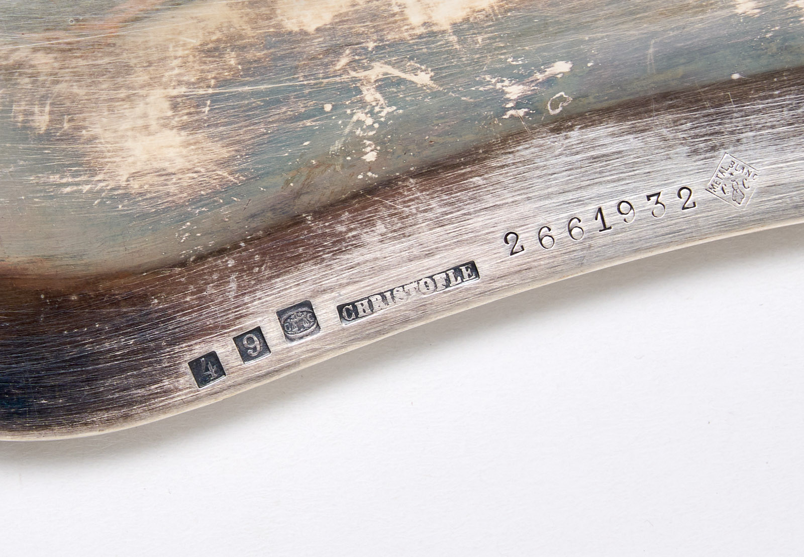 216/1014 Ovale Platte, Christofle wohl 2. Hälfte 20. Jh. – Bild 3