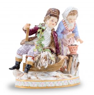 216/355 "Winter", Meissen um 1870.