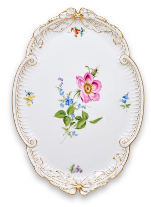 216/395 Tablett, Meissen 1973.