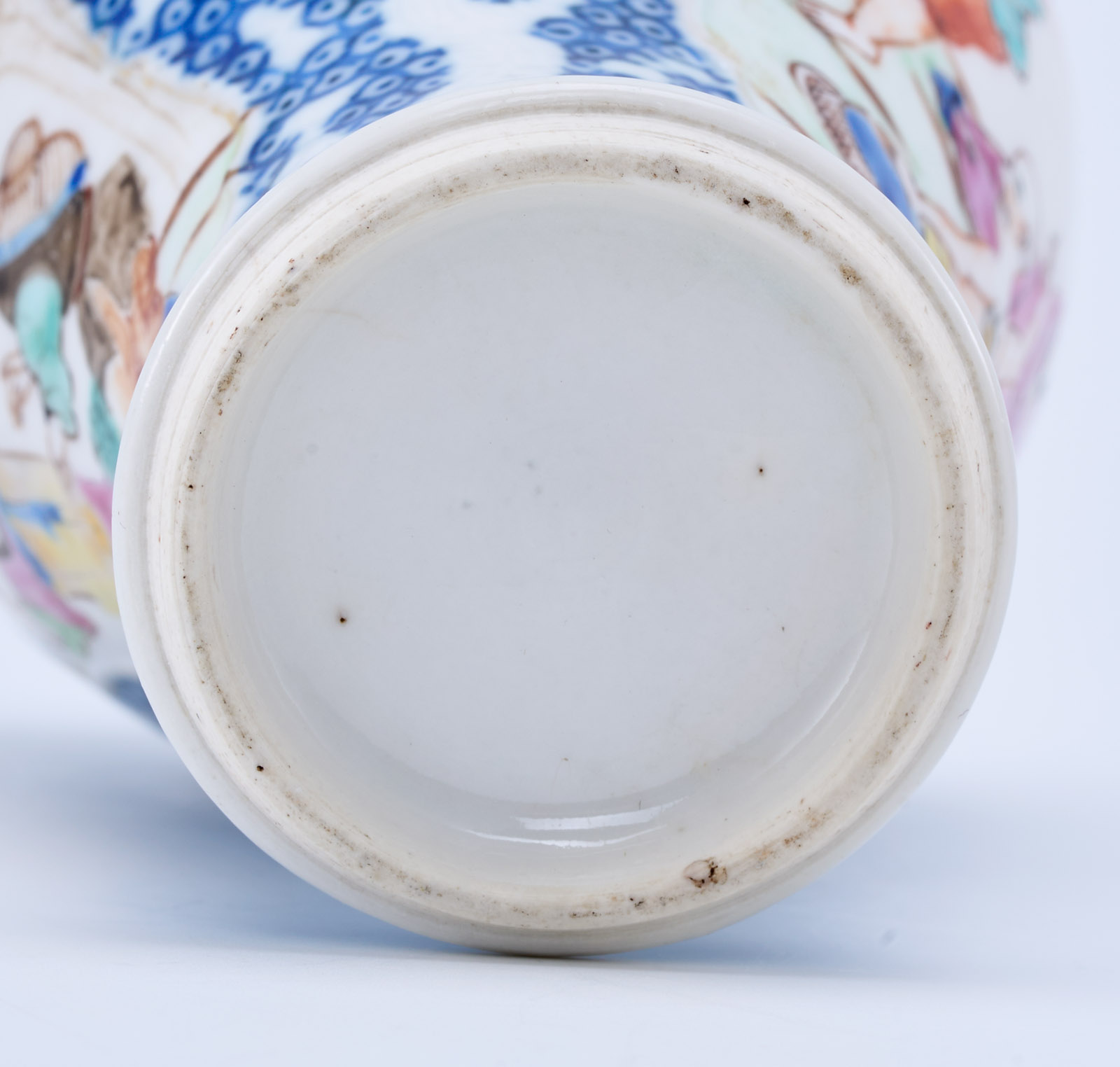 216/253 Kl. Vase, China wohl 19. Jh. – Bild 6
