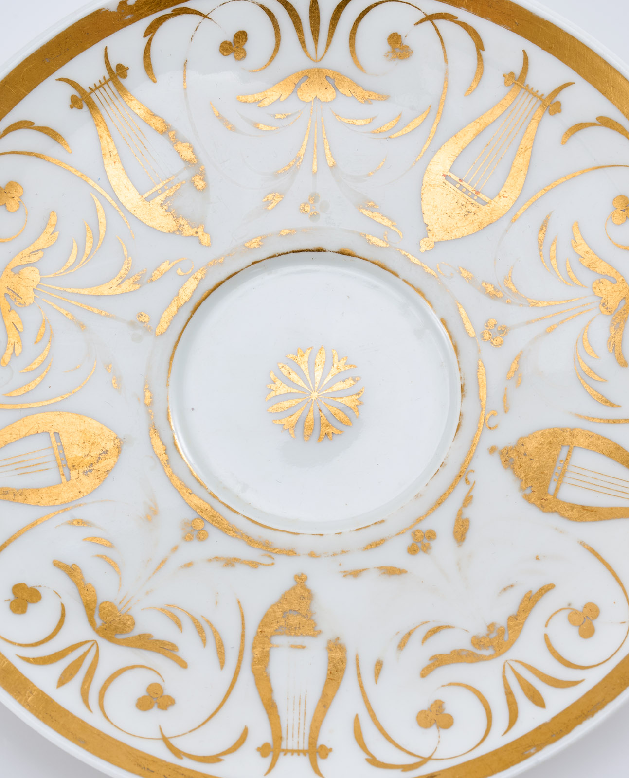 216/461 Tasse mit UT "Lyra", KPM Berlin um 1820. – Bild 3