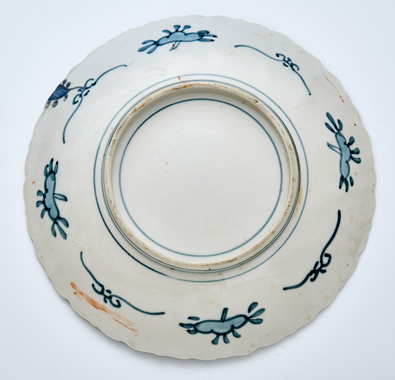 216/264 Imari-Platte, wohl Japan um 1900. – Bild 3