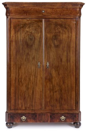 216/117 Spätbiedermeier-Schrank, süddt um 1835-40