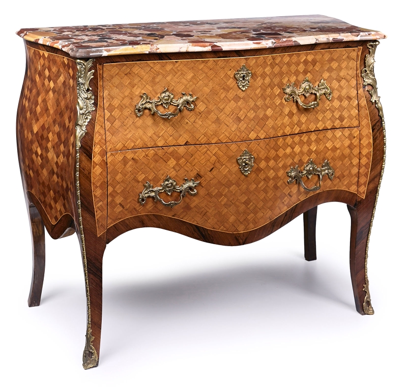 216/131 Louis-XV-Stil-Kommode, Frankreich 20. Jh.