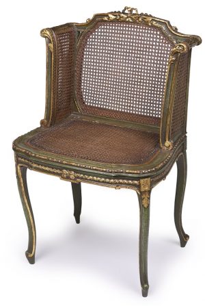 216/122 Kl. Armlehnsessel, Louis-XV-Stil, Frankreich Mitte 19. Jh.