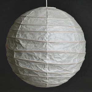 216/16 Pendelleuchte, Modell "Akari 55A", Entw. Isamu Noguchi 1951 f. Fa. Ozeki & Co.