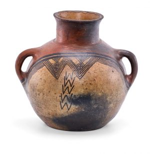 216/296 Henkelvase, wohl Marokko/ antik.
