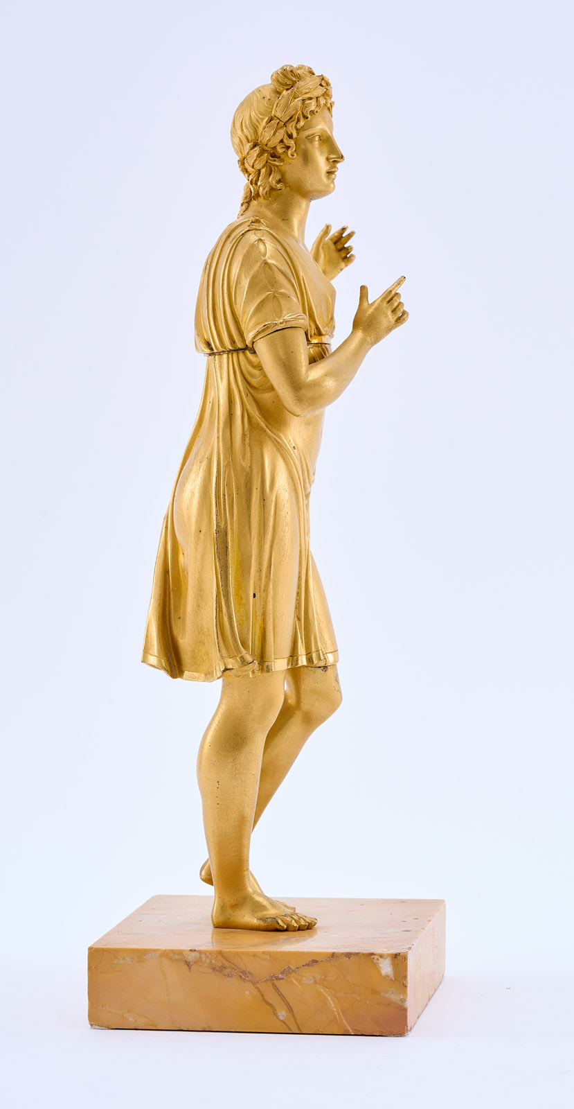 216/164 Assistenzfigur, wohl Empire, um 1810. – Bild 4