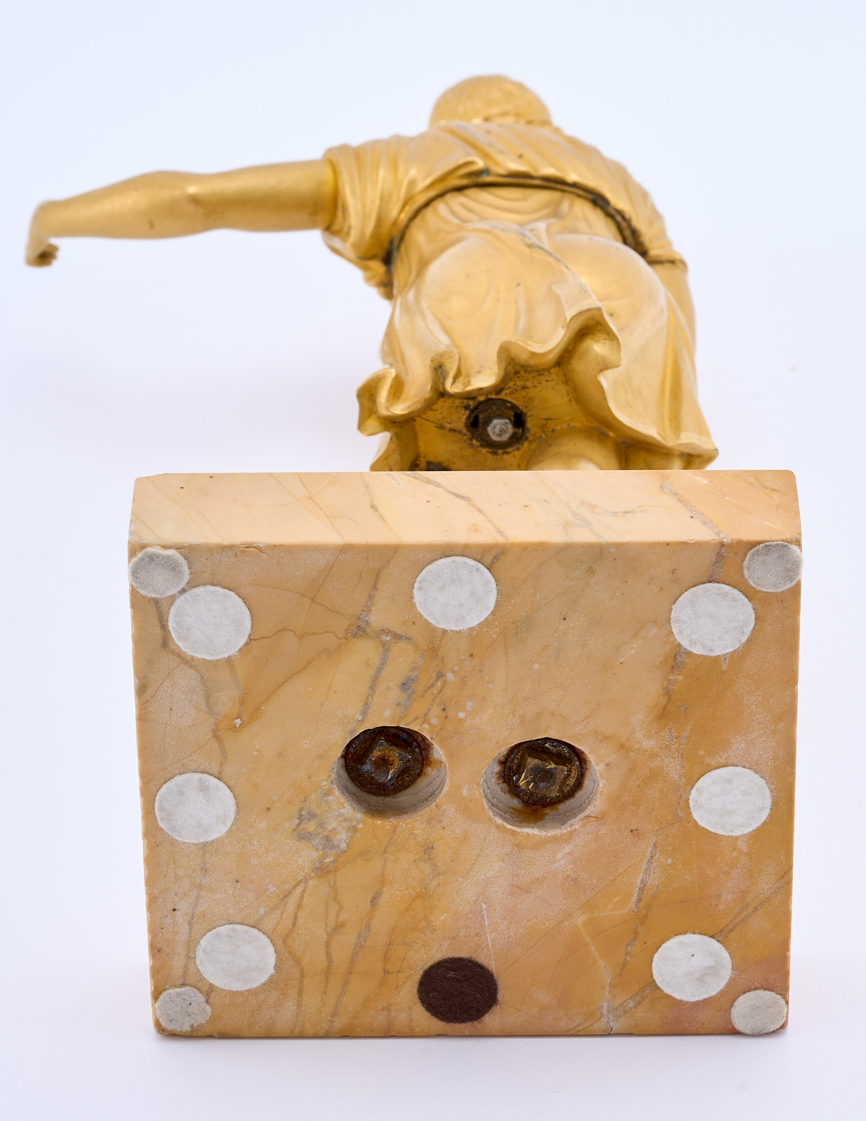 216/164 Assistenzfigur, wohl Empire, um 1810. – Bild 6