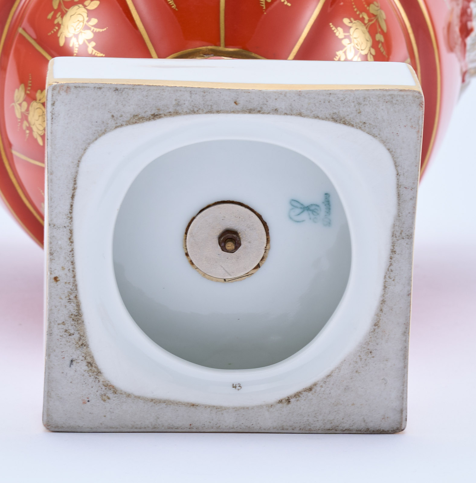 216/367 Potpourri-Vase, Dresden 2. Hälfte 20. Jh. – Bild 7