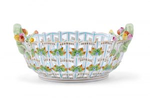 216/489 Durchbruchkorb, Herend 2. Hälfte 20. Jh.