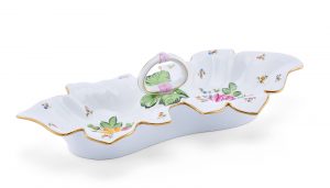 216/491 Gr. Doppelschale, Herend Ende 20. Jh.