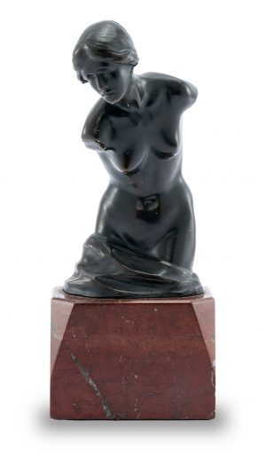 216/187 Bronze Georg Daniel Stocker: Weiblicher Torso, um 1910.