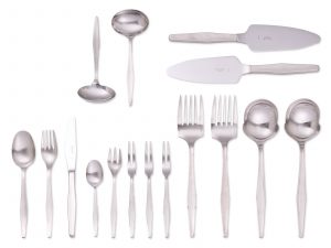 216/1015 Besteck für 12 Pers., Christofle um 1980.