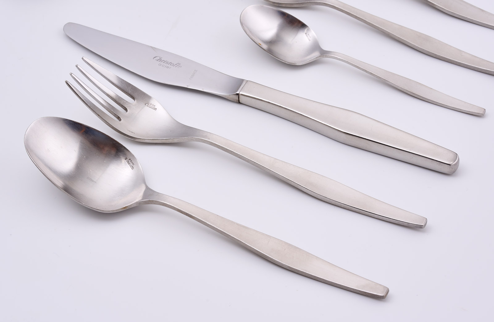 216/1015 Besteck für 12 Pers., Christofle um 1980. – Bild 2