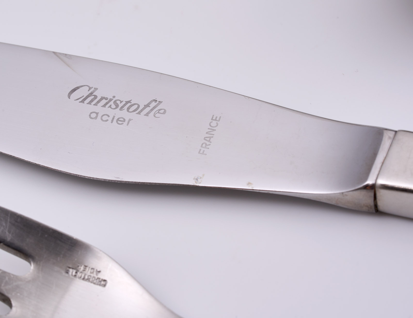 216/1015 Besteck für 12 Pers., Christofle um 1980. – Bild 3