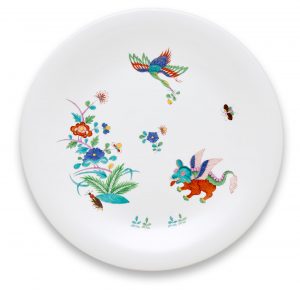 216/467 Gr. Wandteller, Meissen um 1940.