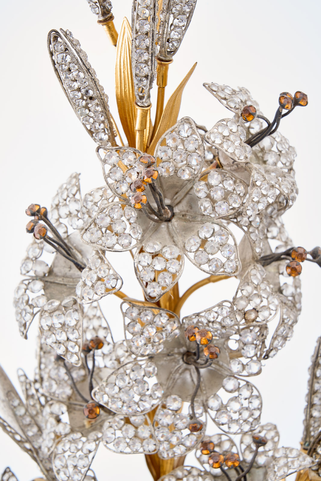 216/208 3-tlg. Tischgarnitur, Frankreich Mitte 19. Jh. – Bild 5