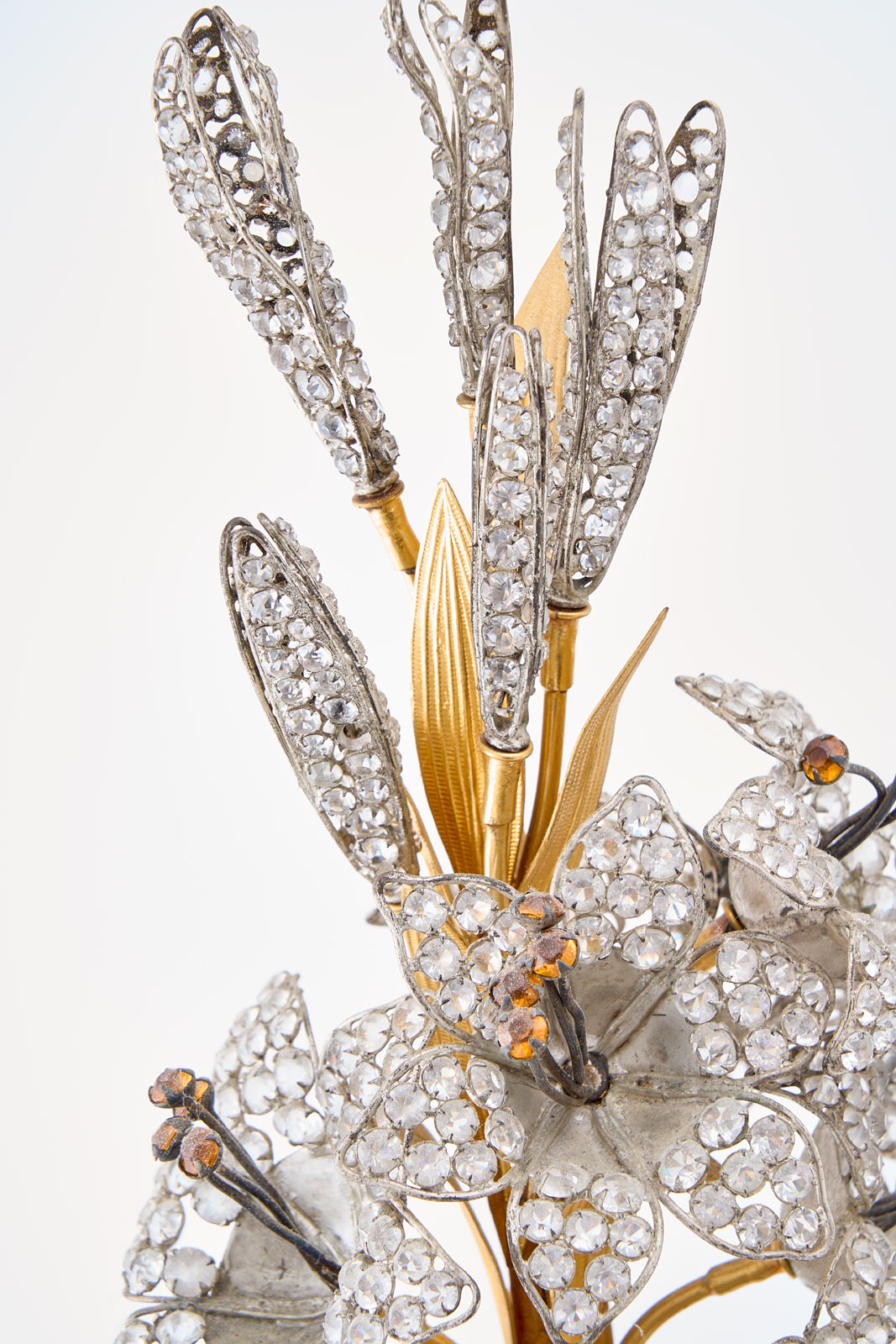 216/208 3-tlg. Tischgarnitur, Frankreich Mitte 19. Jh. – Bild 6