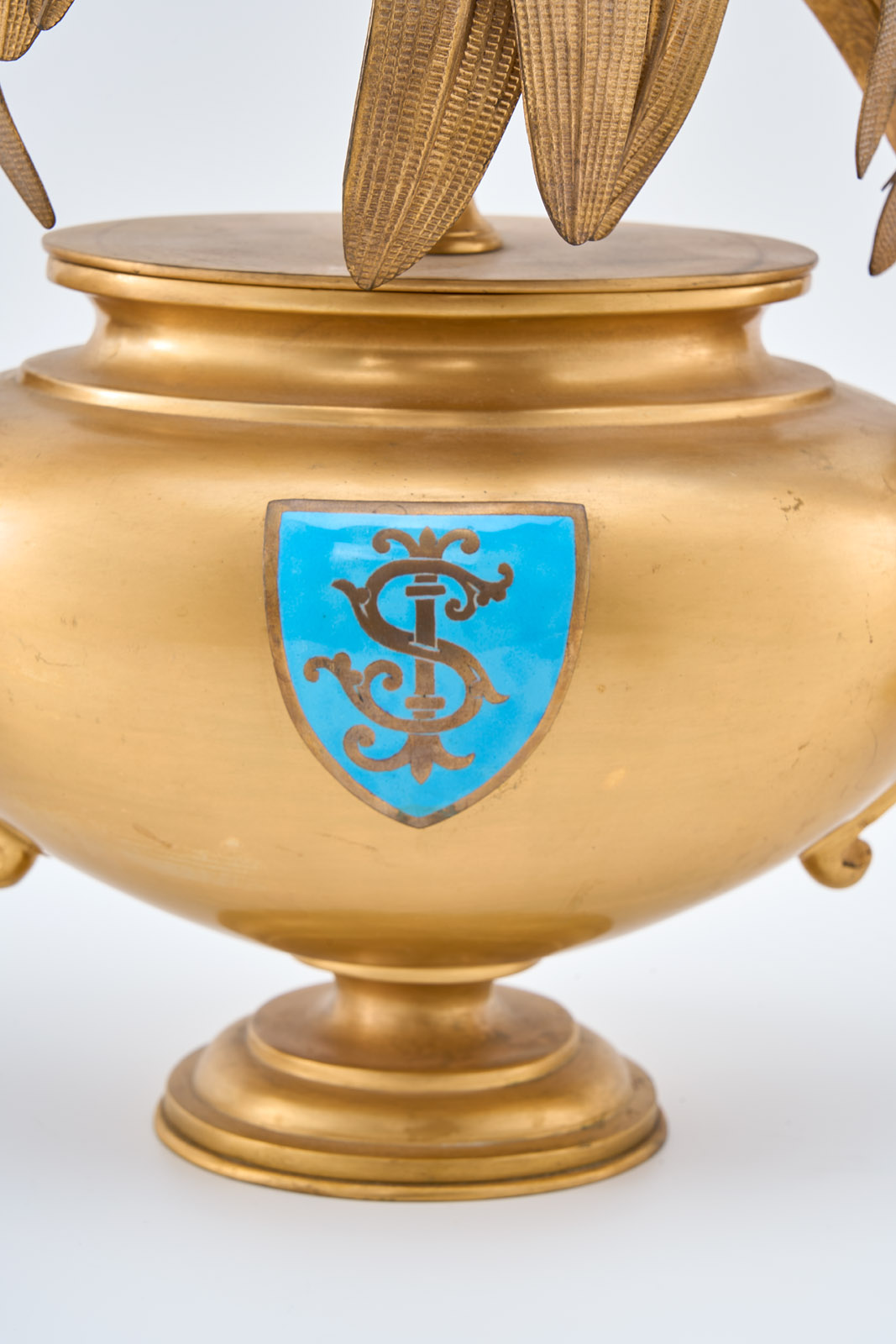 216/208 3-tlg. Tischgarnitur, Frankreich Mitte 19. Jh. – Bild 7