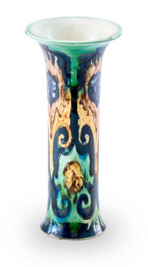 216/291 Kl. Vase, Rozenburg um 1920.