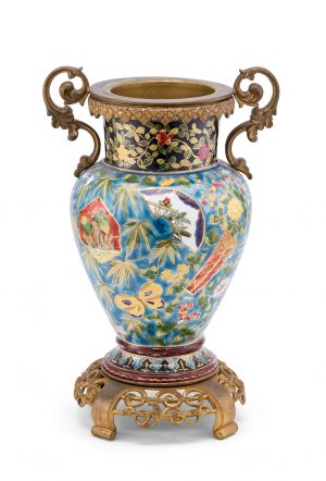 216/293 Vase in chinesischem Stil, wohl Frankreich 2. Hälfte 19. Jh.