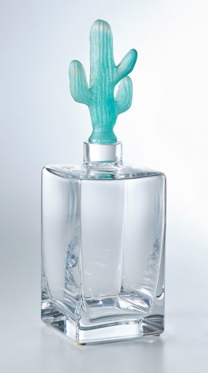 216/738 Karaffe "Cactus", Daum Nancy um 1987.