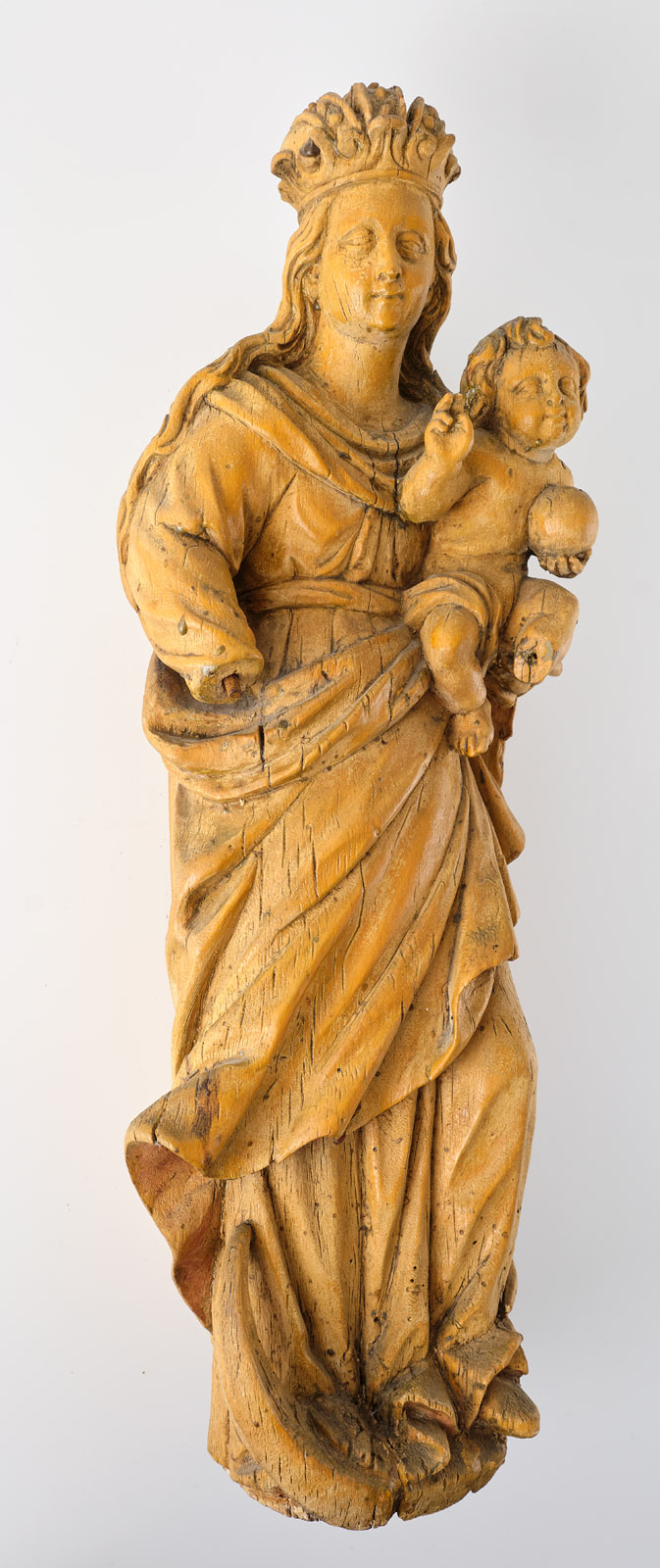 216/212 Maria mit Kind, Barock, 18. Jh. – Bild 2